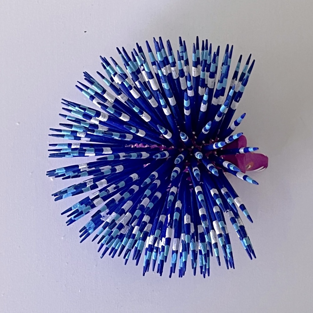 Mexican folk porcupine figurine - Picture 4 of 6